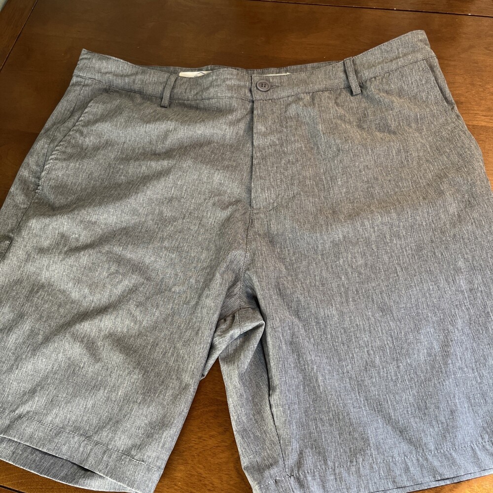 Purnell Flat Front Shorts 8” Inseam Waist 36